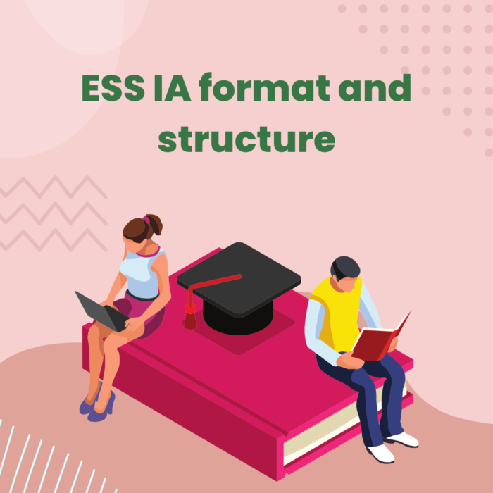 Ia Ess Guide ESS IA format and structure - ESS