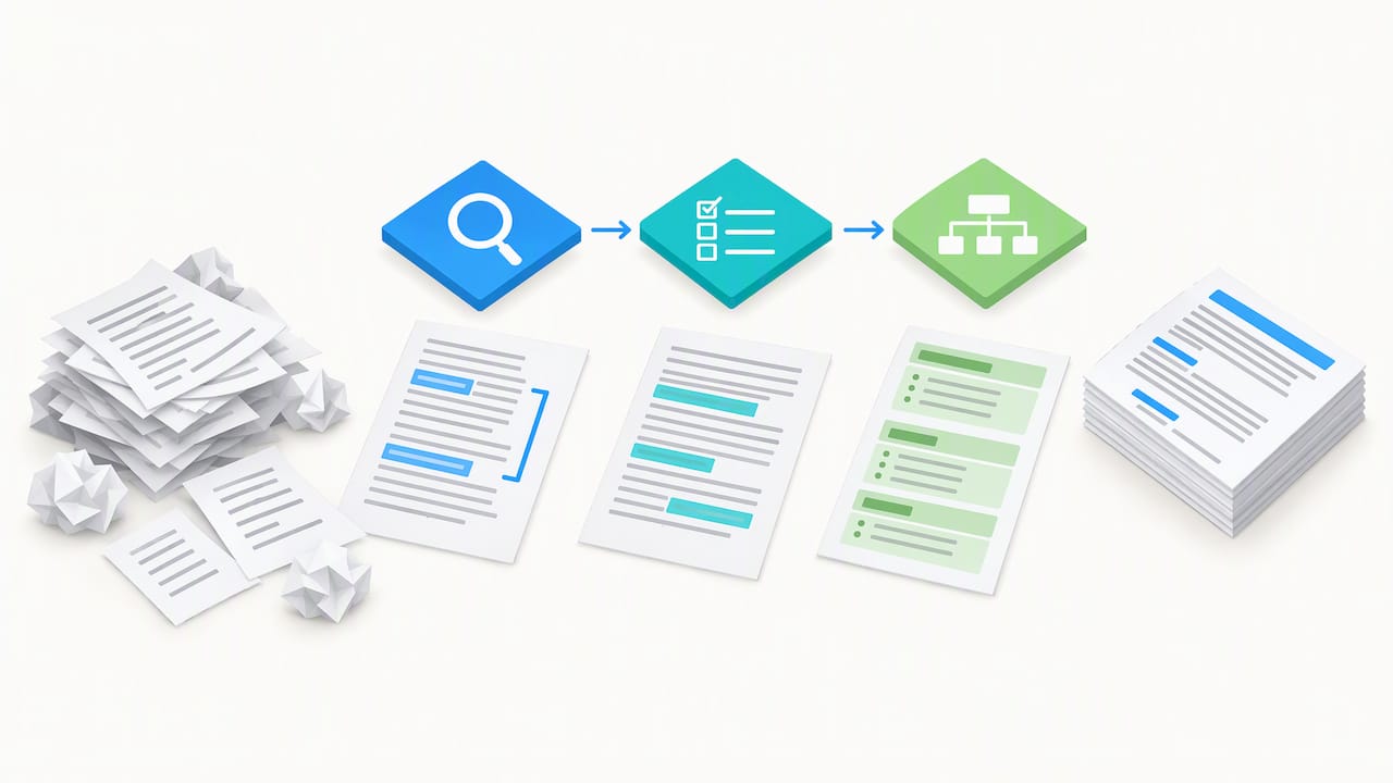 Structured annotation process for exam responses